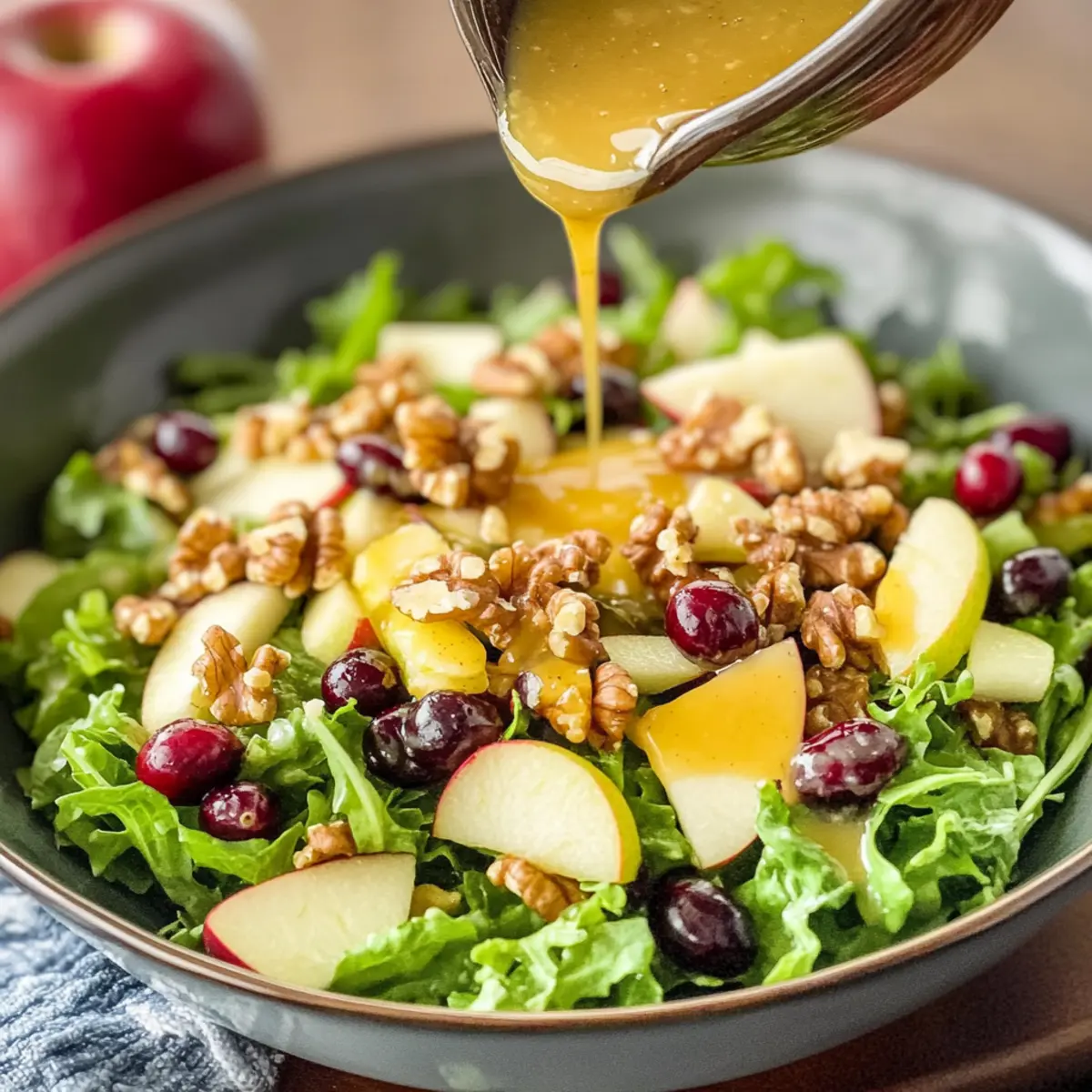 Apple Cranberry Walnut Salad Recipe