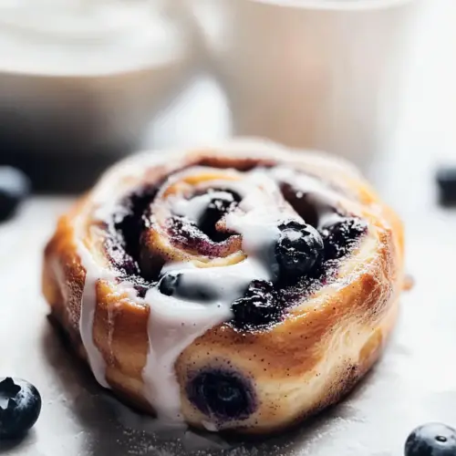 Blueberry Cinnamon Rolls