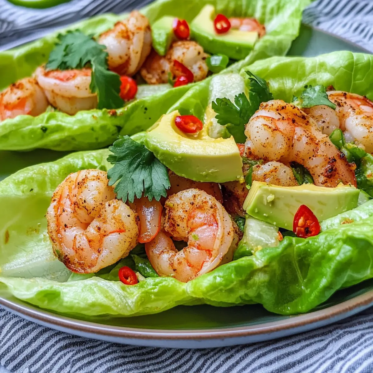 Chili Lime Shrimp Wraps