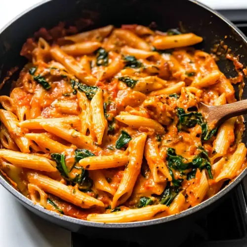 One Pan Creamy Tomato Pasta