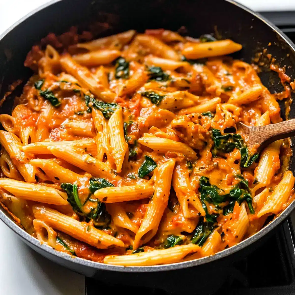 One Pan Creamy Tomato Pasta
