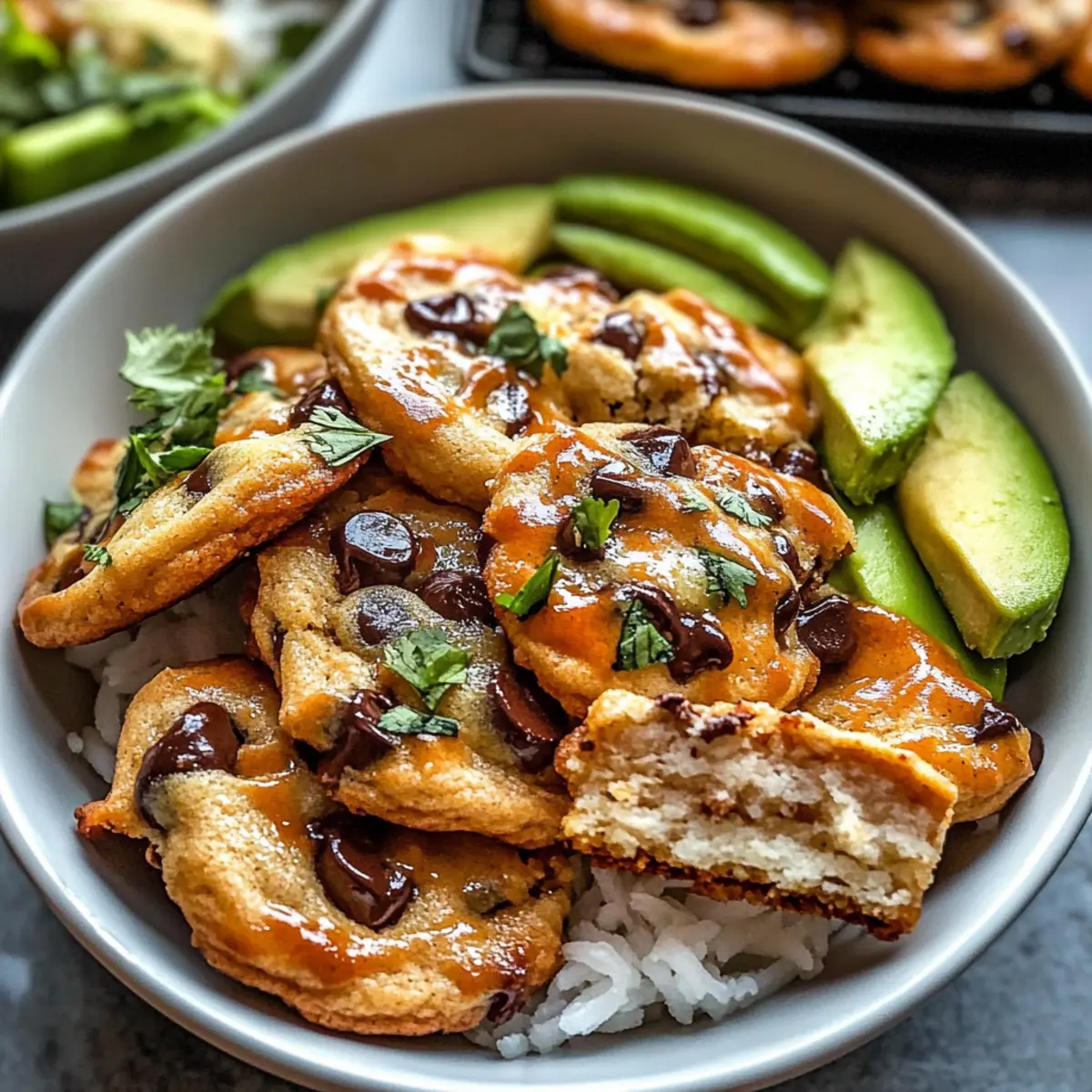 Spicy Honey-Ginger Chicken Bowls