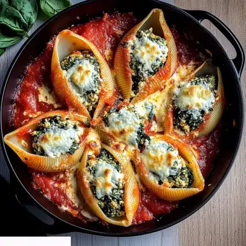 Spinach and Ricotta Stuffed Shells Recipe