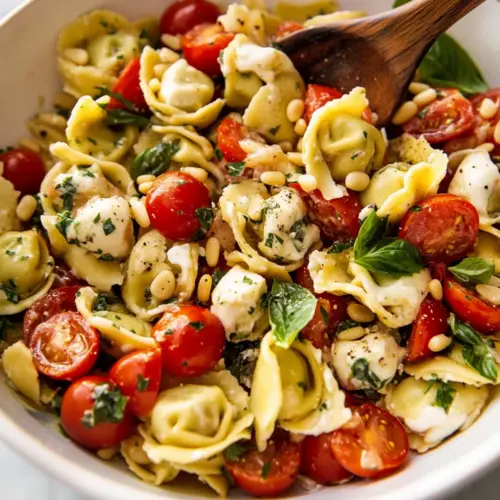 Caprese Tortellini Pasta Salad