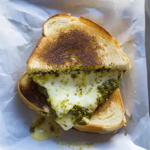 Pesto Grilled Cheese Sandwich