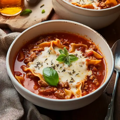 Ultimate One-Pot Lasagna Soup