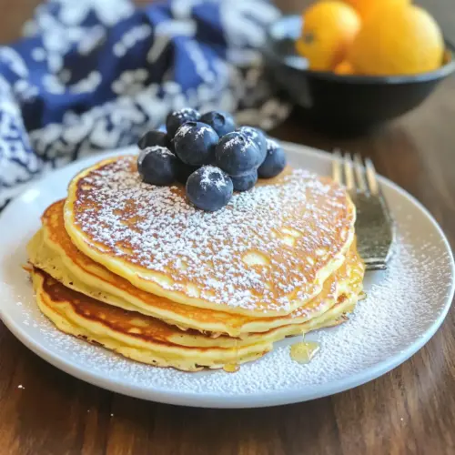 Cream Cheese Pancakes