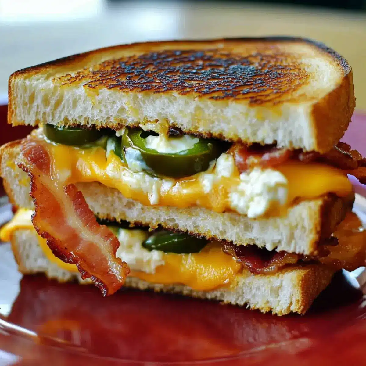 Jalapeno Popper Grilled Cheese