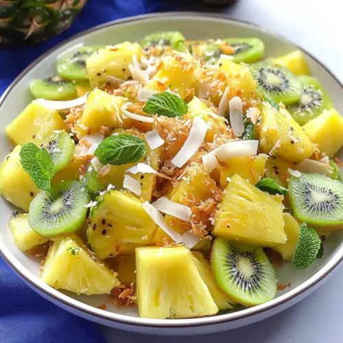 Pineapple Kiwi Salad