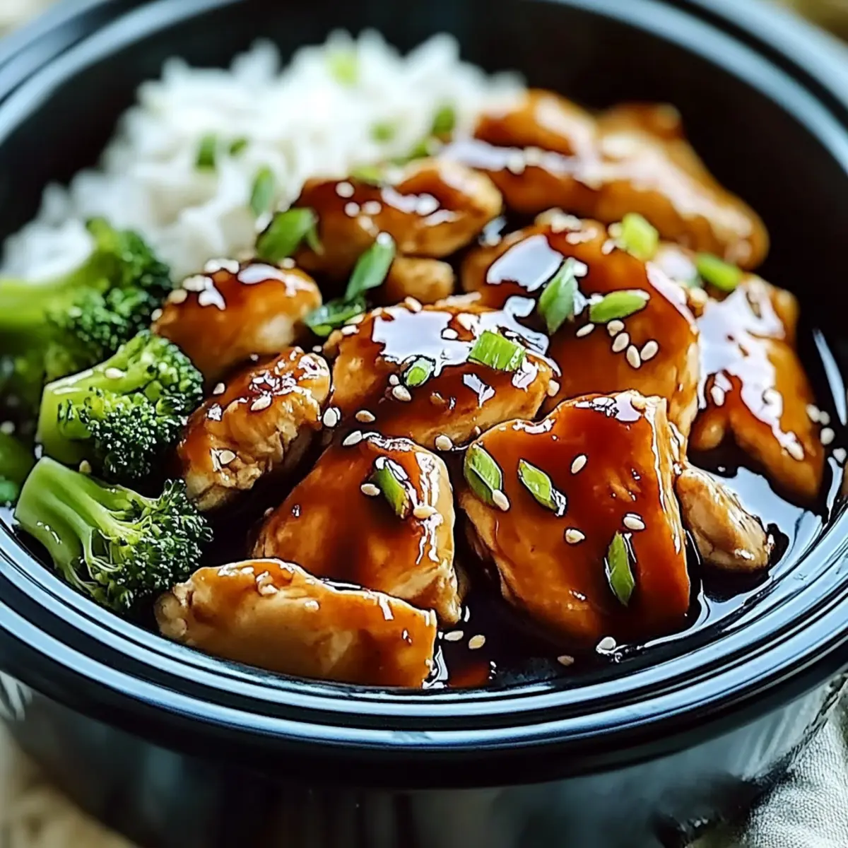 Crockpot Teriyaki Chicken