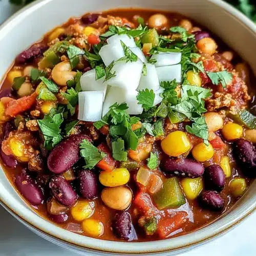 Crockpot Vegetarian Chili