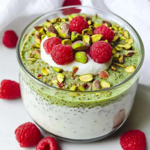 Pistachio Overnight Oats