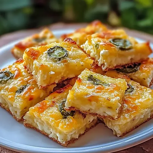 Jalapeño Cheese Squares
